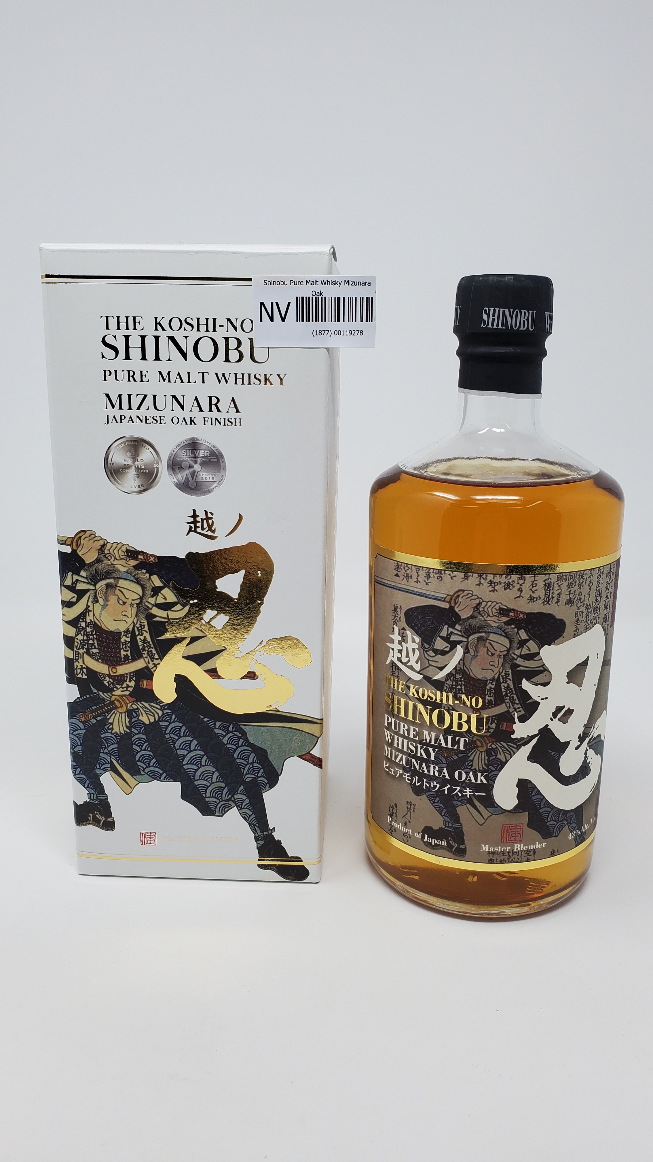 shinobu pure malt whisky mizunara oak