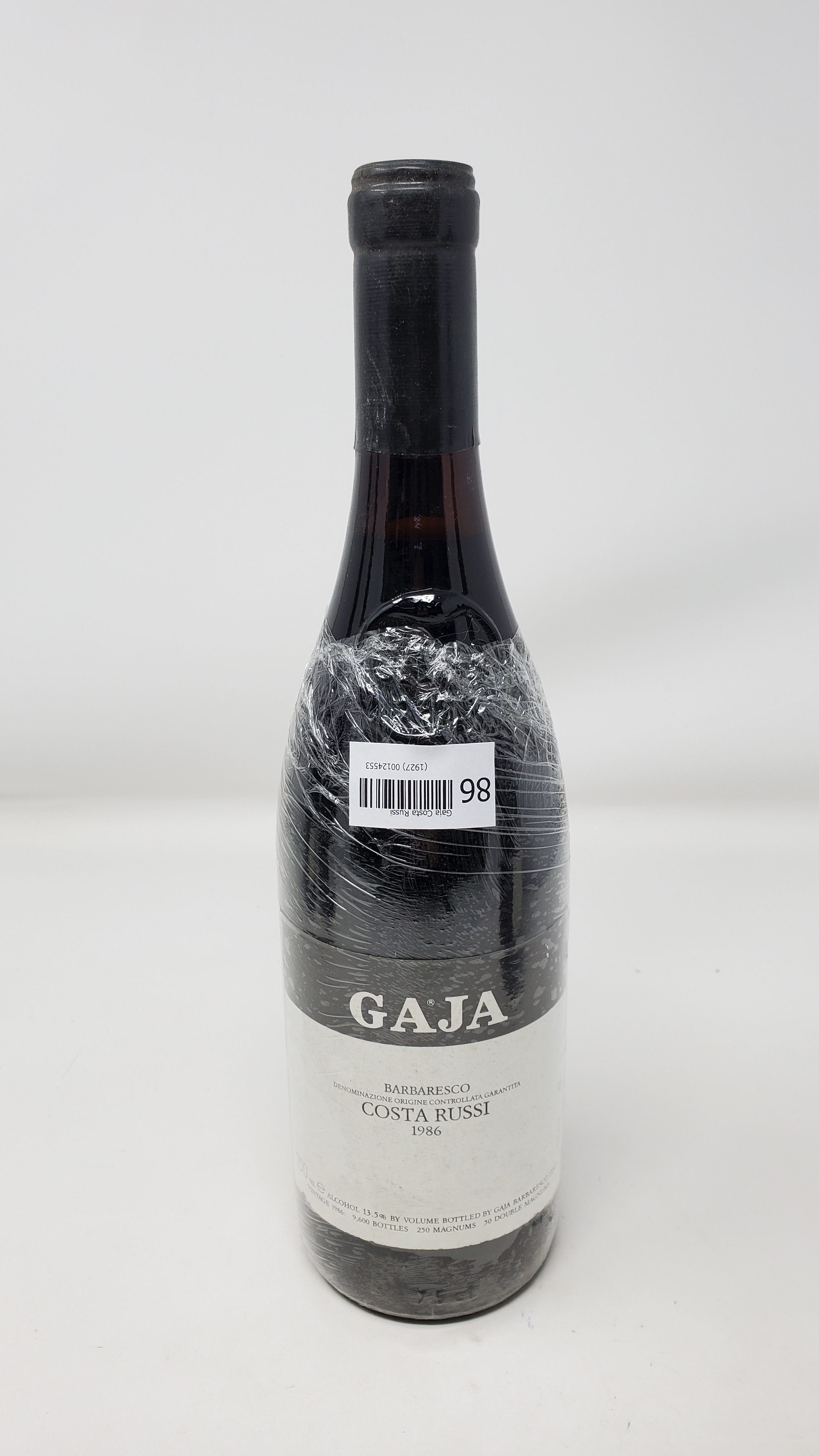 Gaja Costa Russi 1986 | Order now for fast worldwide shipping | VGC