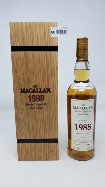 Macallan Fine and Rare 1988 23 Year Old #12202