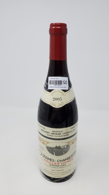 Jacky Truchot Charmes Chambertin Vieilles Vignes 2005