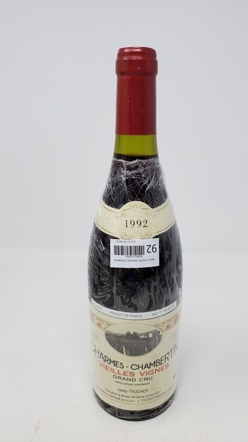Jacky Truchot Charmes Chambertin Vieilles Vignes 1992
