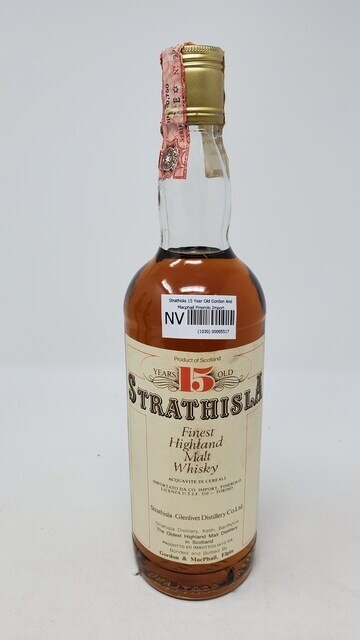 Strathisla 15 Year Old Gordon and Macphail Pinerolo Import