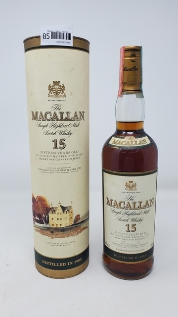 Macallan 1985 15 Year Old