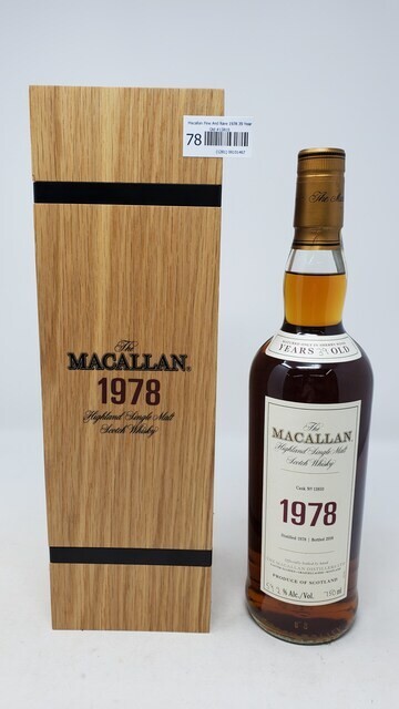 Macallan Fine and Rare 1978 39 Year Old #13810