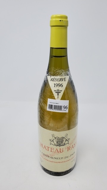 Rayas Chateauneuf du Pape Blanc 1996