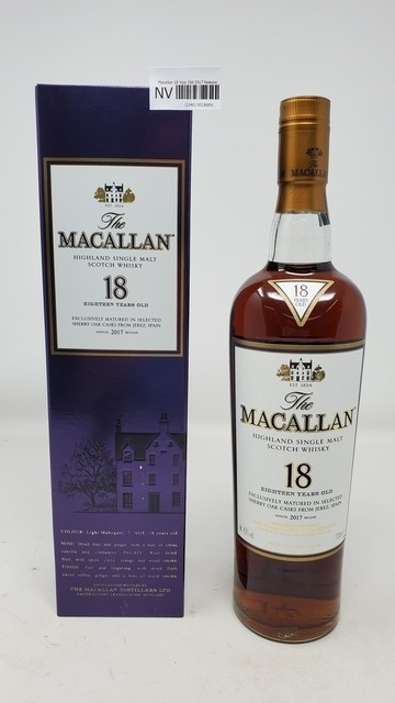 Macallan 18 Year Old 2017 Release