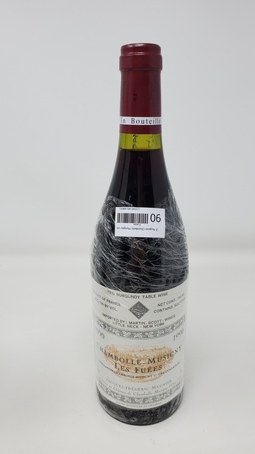 Jf Mugnier Chambolle Musigny Les Fuees 1990