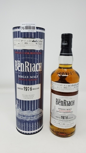 Benriach 1976 33 Year Old Single Cask #8795