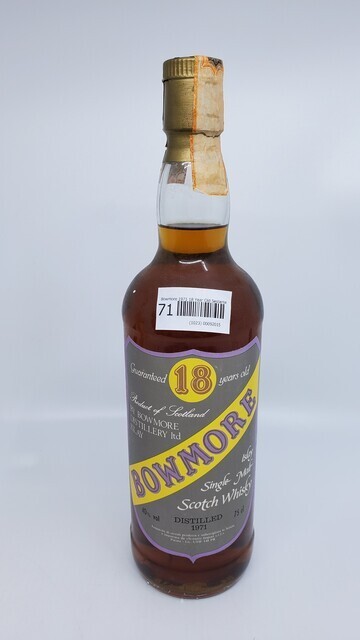Bowmore 1971 18 Year Old Sestante