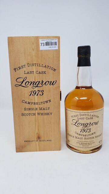Longrow 1973 First Distillation Last Cask #1723