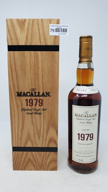Macallan Fine and Rare 1979 40 Year Old #2803