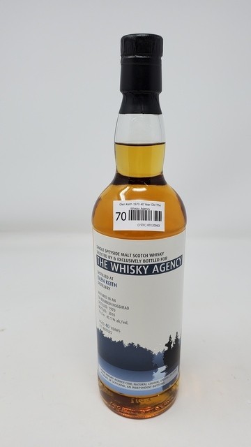 Glen Keith 1970 40 Year Old the Whisky Agency
