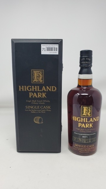 Highland Park 1971 34 Year Old Single Cask #8363 For Binnys