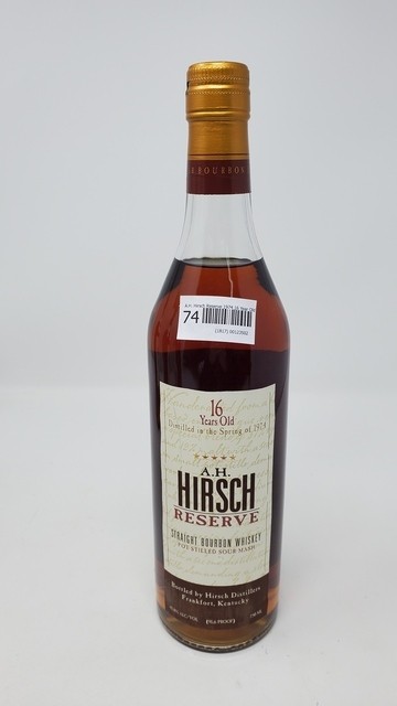 A.H. Hirsch Reserve 1974 16 Year Old