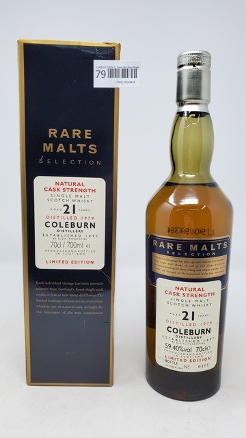 Coleburn 1979 21 Year Old Rare Malts