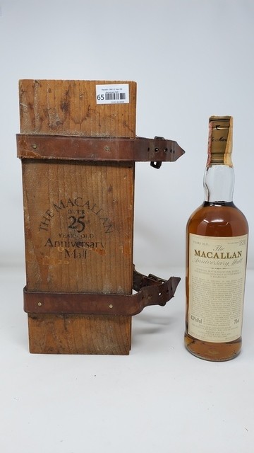 Macallan 1965 25 Year Old Anniversary Malt