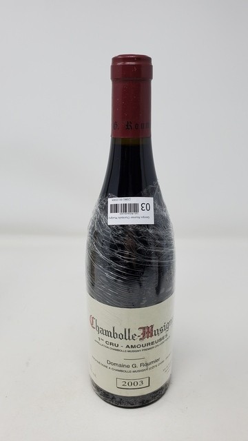 Georges Roumier Chambolle Musigny Les Amoureuses 2003