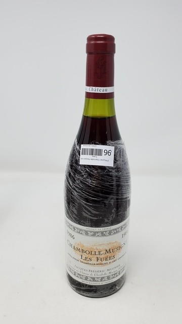 Jf Mugnier Chambolle Musigny Les Fuees 1986