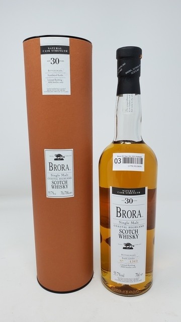 Brora 30 Year Old 2003 Release