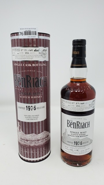 Benriach 1976 34 Year Old Single Cask #6942
