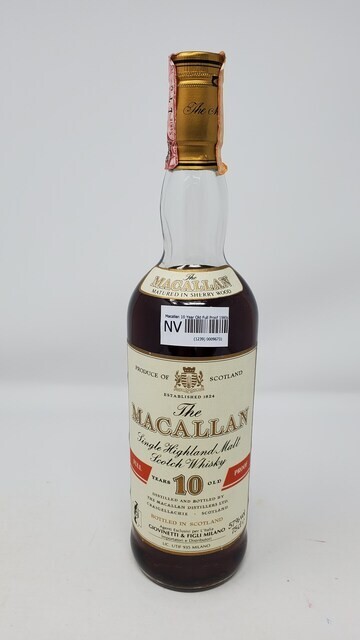 Macallan 10 Year Old Full Proof 1980s
