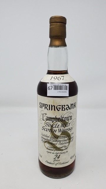 Springbank 1967 24 Year Old