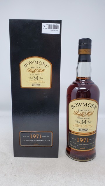 Bowmore 1971 34 Year Old